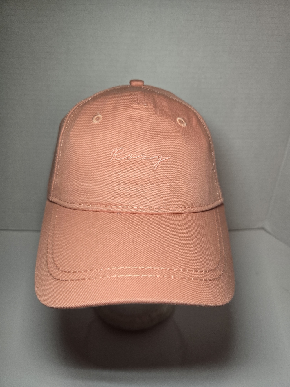 Pink Script Roxy Baseball Cap